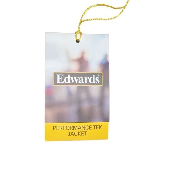 Edward’s Women’s Performance Tek Jacket Size Large Blue Zip With Conference Logo - Picture 4 of 7